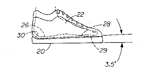 Photo of Reverse Sloped Athletic Shoe